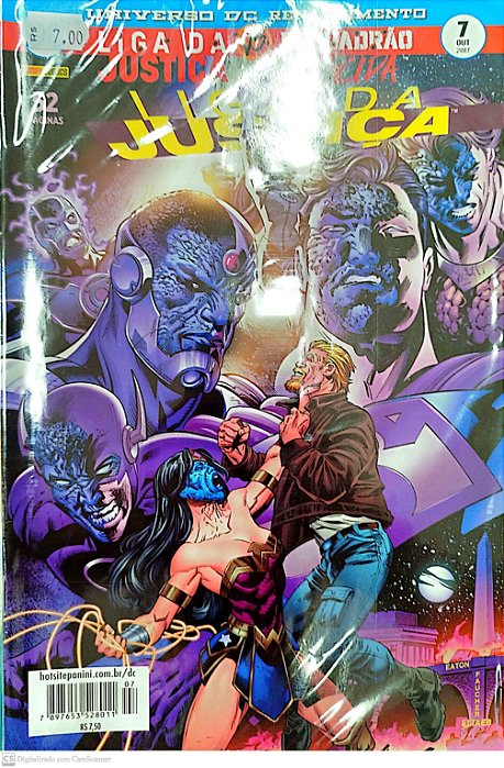 Gibi Liga da Justiça #7 Autor (2017) [seminovo]