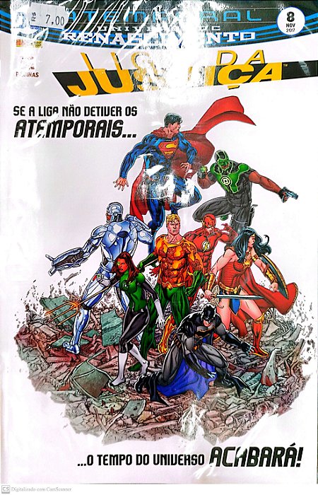 Gibi Liga da Justiça #8 Autor (2017) [seminovo]