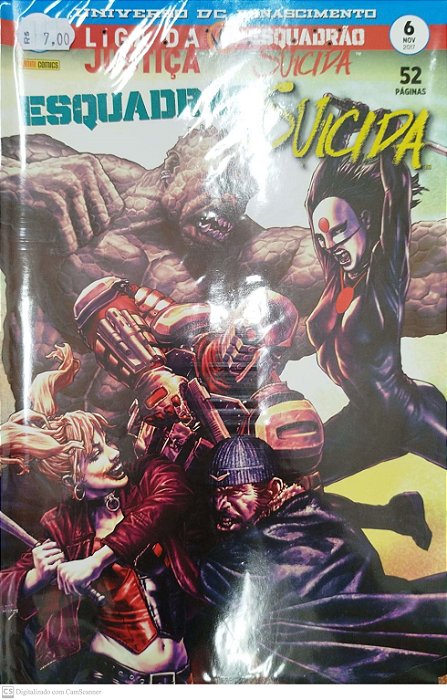 Gibi Esquadrão Suicida #6 Autor (2017) [seminovo]