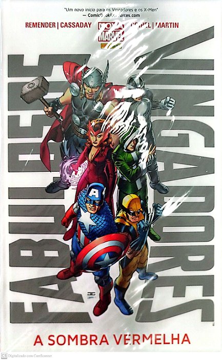 Gibi Fabulosos Vingadores: a Sombra Vermelha Autor (2015) [seminovo]