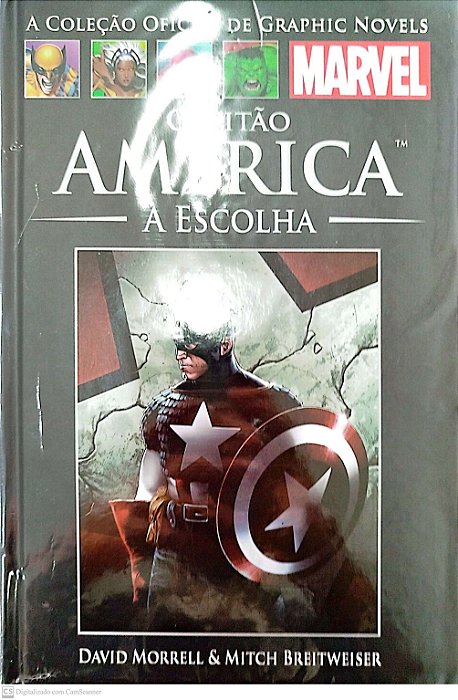 Gibi Capitão América: a Escolha - a Coleção Oficial de Graphic Novels Marvel #55 Autor (2014) [seminovo]
