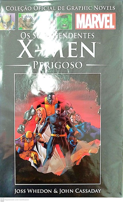 Gibi os Surpreendentes X-men:perigoso - a Coleção Oficial de Graphic Novels Marvel #37 Autor (2014) [seminovo]