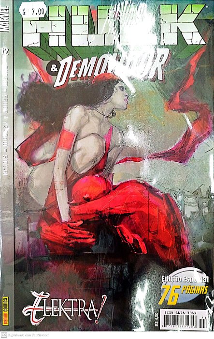 Gibi Hulk e Demolidor #12 Autor (2004) [seminovo]
