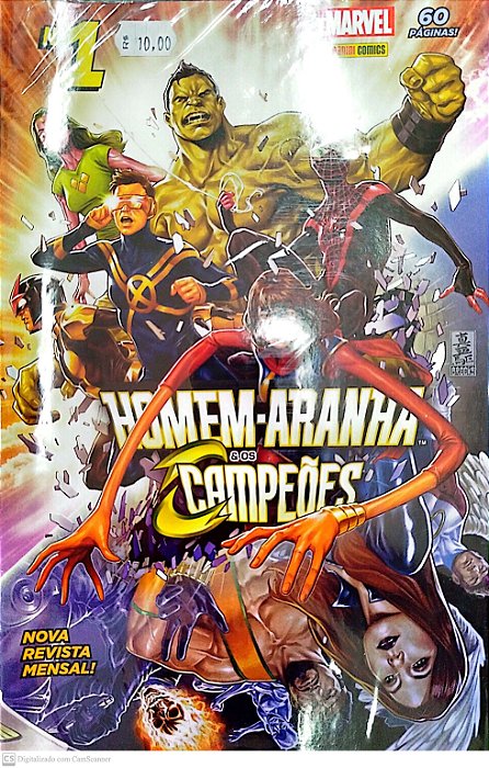 Gibi Homem-aranha e os Campeões #1 Autor (2018) [seminovo]