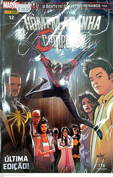 Gibi Homem-aranha e os Campeões #12 Autor (2019) [seminovo]