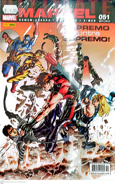 Gibi Ultimate Marvel #51 Autor (2014) [seminovo]