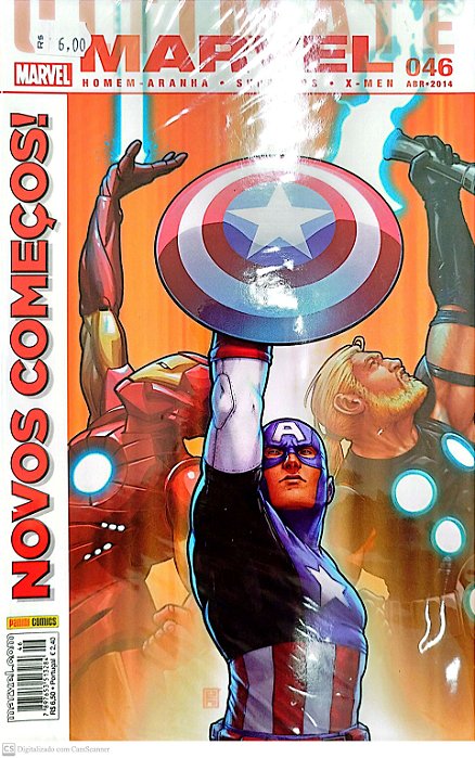 Gibi Ultimate Marvel #46 Autor (2014) [seminovo]