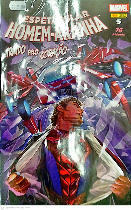 Gibi o Espetacular Homem-aranha #5 Autor (2017) [seminovo]