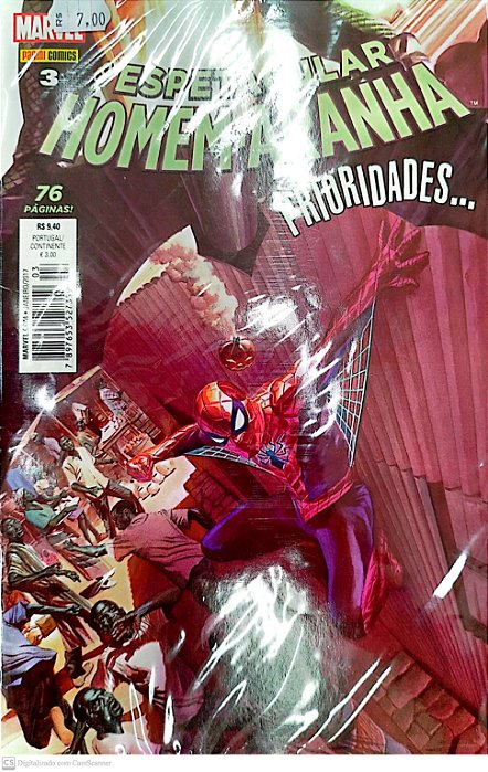 Gibi o Espetacular Homem-aranha #3 Autor (2017) [seminovo]