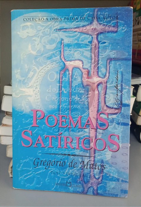 Livro Poemas Satíricos Autor Matos, Gregório de (2003) [usado]