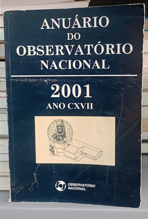 Livro Anuário do Observatório Nacional - 2001 Autor Desconhecido (2001) [usado]
