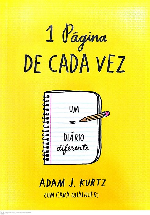 Livro 1 Página de Cada Vez Autor Kurtz, Adam J. (2022) [seminovo]