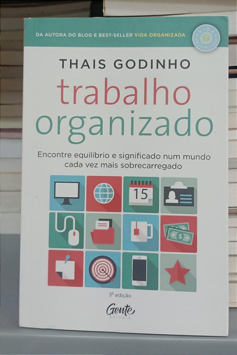 Livro Trabalho Organizado Autor Godinho, Thais (2019) [seminovo]