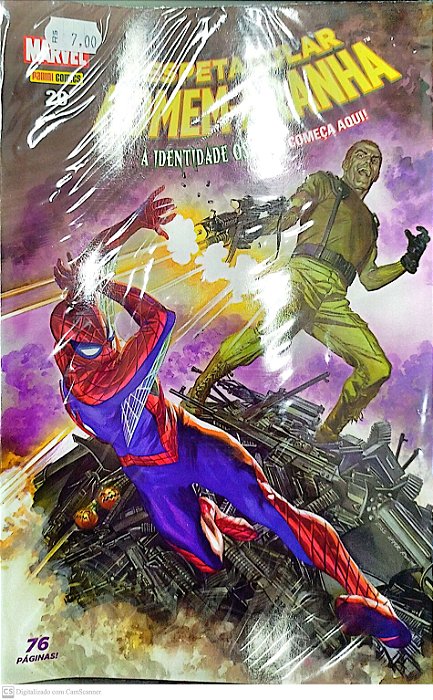 Gibi o Espetacular Homem-aranha #20 Autor (2018) [seminovo]