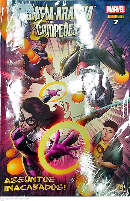 Gibi Homem-aranha e os Campeões #7 Autor (2018) [seminovo]