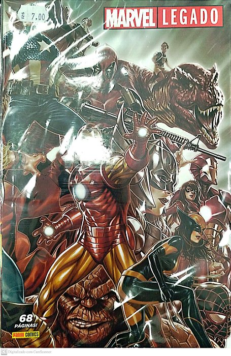 Gibi Marvel Legado Autor (2018) [seminovo]
