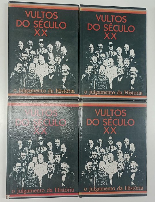 Livro Vultos do Século Xx - o Julgamento da História (4 Volumes) Autor Mondadori, Arnoldo (1975) [usado]