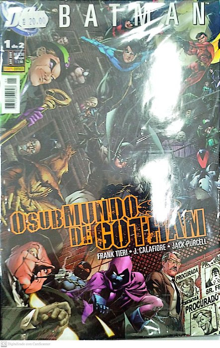 Gibi Barman: o Submundo de Gotham - Mini-série Completa em 2 Edições Autor (2009) [seminovo]