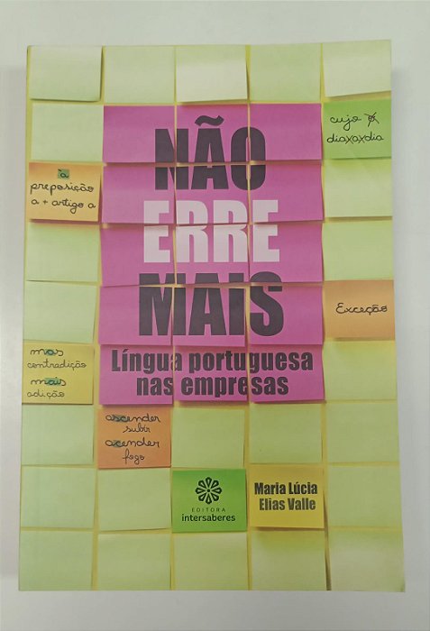 Livro Não Erre Mais: Língua Portuguesa nas Empresas Autor Valle, Maria Lúcia Elias (2015) [usado]