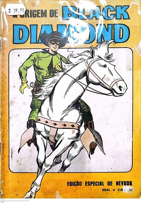 Gibi a Origem de Black Diamond Autor (1981) [usado]