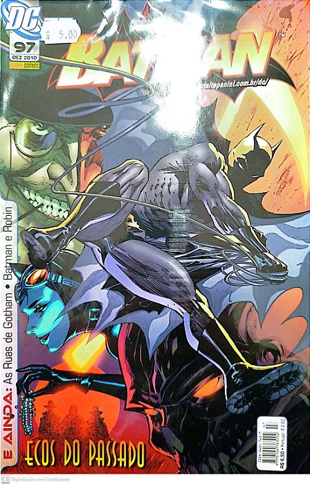 Gibi Batman #97 Autor (2010) [seminovo]