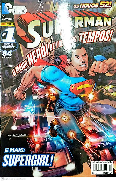 Gibi Superman #1 Autor (2012) [seminovo]