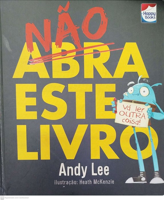 Livro Não Abra Este Livro Autor Lee, Andy [usado]
