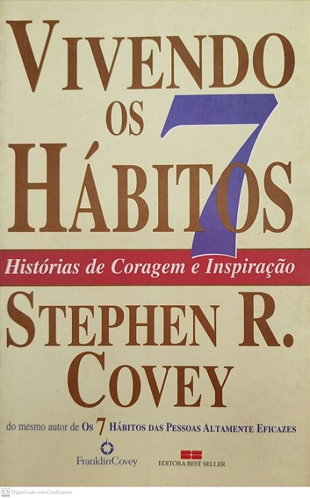 Livro Vivendo os 7 Hábitos Autor Covey, Stephen R. (2000) [usado]