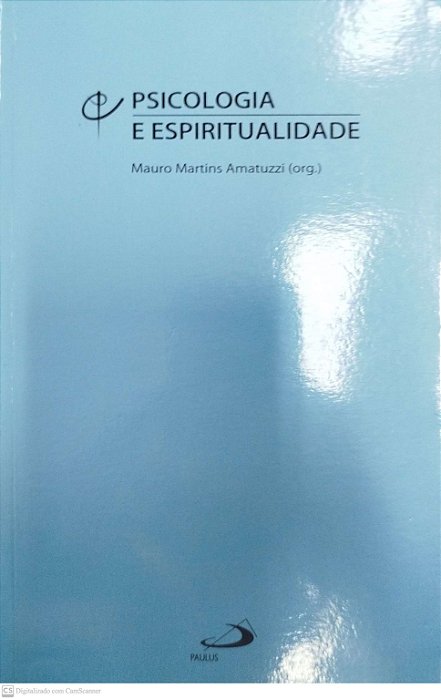 Livro Psicologia e Espiritualidade Autor Amatuzzi (org.), Mauro Martins (2008) [seminovo]