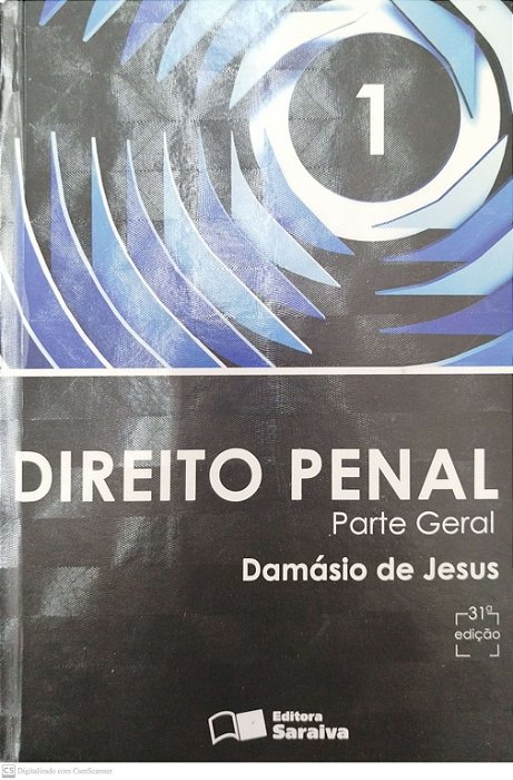 Livro Direito Penal 1 - Parte Geral Autor Jesus, Damásio de (2010) [seminovo]