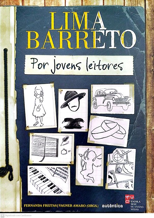 Livro Lima Barreto por Jovens Leitores Autor Freitas (org.), Fernanda (2014) [seminovo]