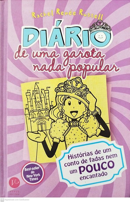 Livro Histórias de um Conto de Fadas Nem um Pouco Encantado - Diário de Uma Garota Nada Popular 8 Autor Russell, Rachel Renée (2016) [seminovo]