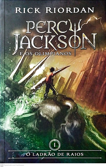Livro o Ladrão de Raios - Percy Jackson e os Olimpianos Livro I Autor Riordan, Rick (2014) [seminovo]