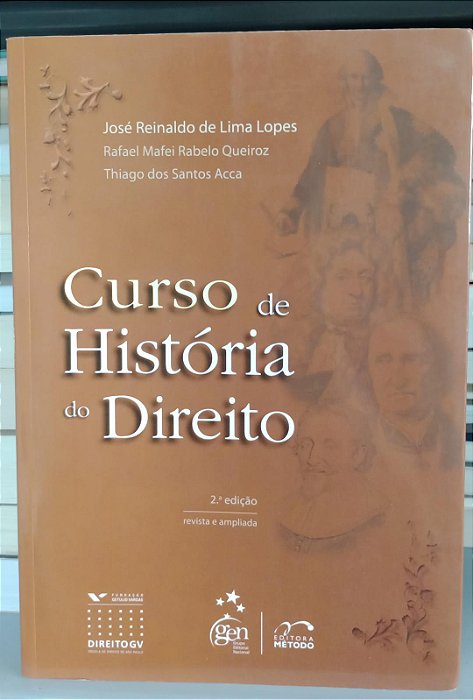 Livro Curso de História do Direito Autor Vários (2009) [seminovo]