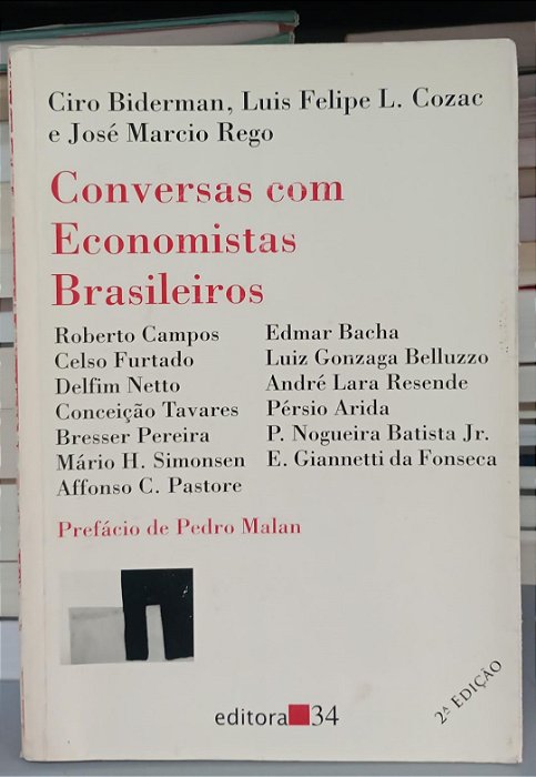 Livro Conversas com Economistas Brasileiros Autor Vários (1997) [usado]