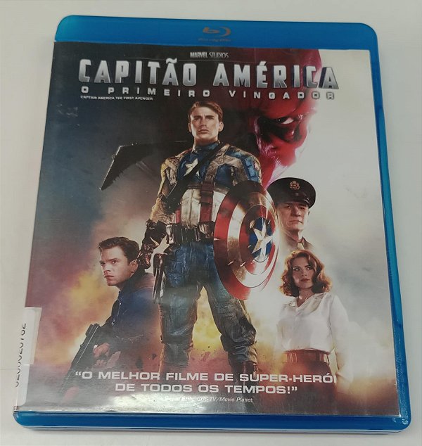 Dvd Capitão América 1 [blu-ray] Editora Joe Johnston [usado]