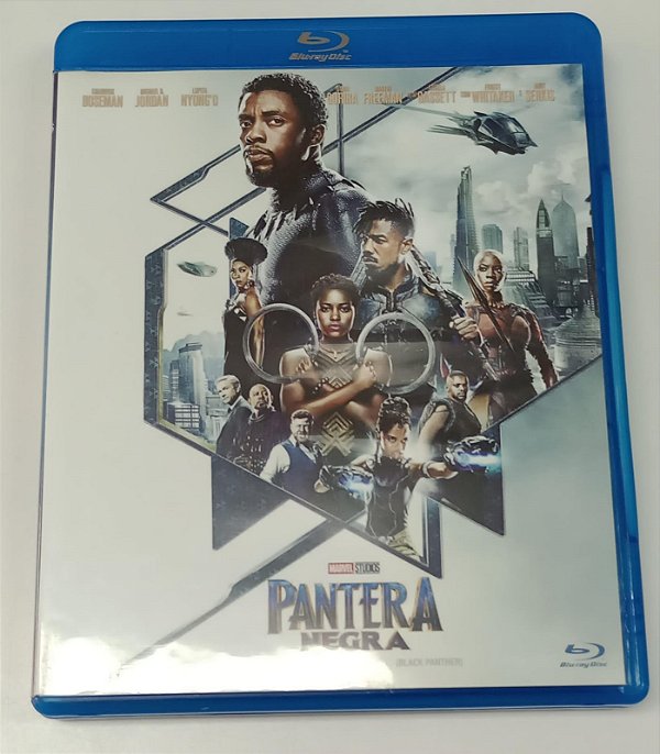 Dvd Pantera Negra [blu-ray] Editora Ryan Coogler [seminovo]