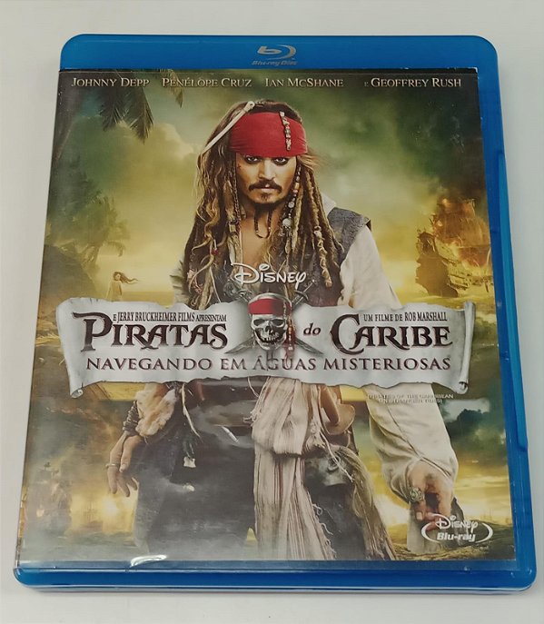 Dvd Piratas do Caribe 4 - Navegando em Águas Misteriosas [blu-ray] Editora Rob Marshall [usado]