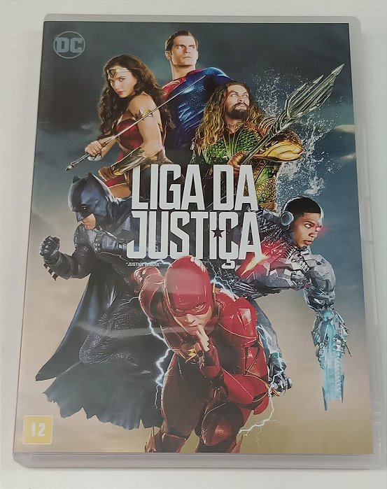 Dvd Liga da Justiça Editora Zack Snyder e Joss Whedon [seminovo]