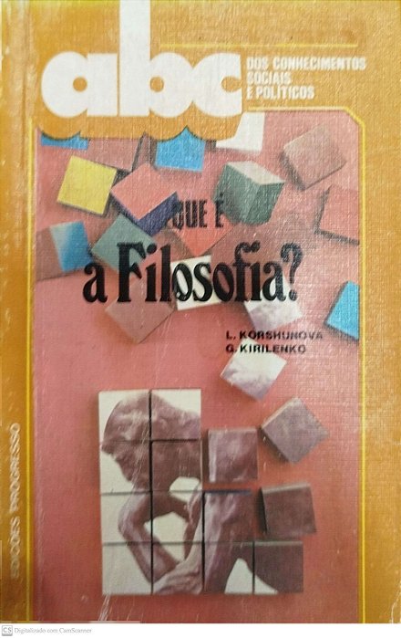 Livro que é Filosofia? Autor Korshunova, L. (1986) [usado]