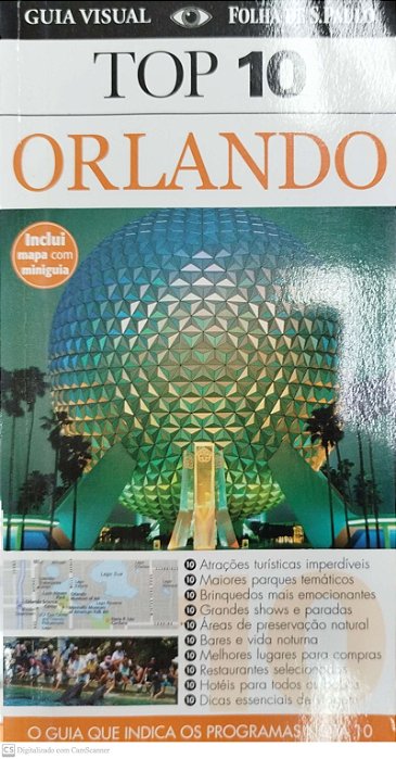 Livro Top 10 - Orlando: Guia Visual Autor Vários (2010) [seminovo]