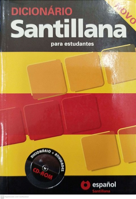 Livro Dicionário Santillana para Estudantes Espanhol - Português - Espanhol Autor Vários (2008) [seminovo]