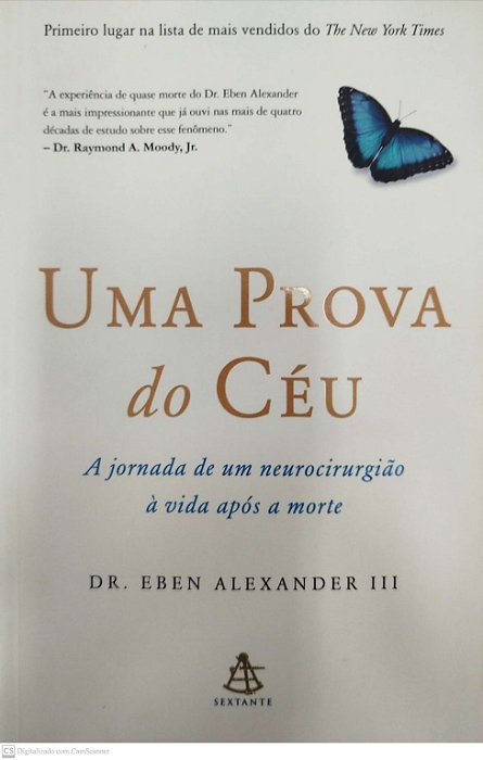 Livro Uma Prova do Céu Autor Alexander Iii, Dr. Eben (2013) [seminovo]