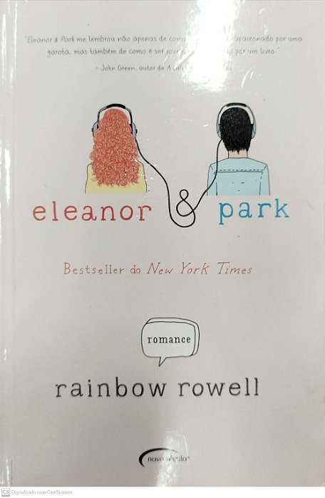 Livro Eleanor e Park Autor Rowell, Rainbow (2017) [seminovo]