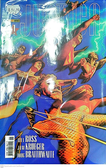 Gibi Justiça - Minissérie Completa em 12 Edições Autor (2008) [seminovo]