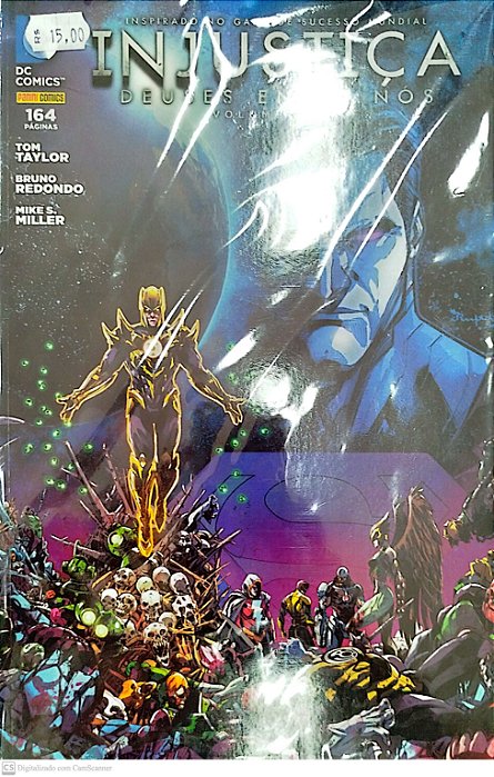 Gibi Injustiça #4 Autor (2015) [seminovo]