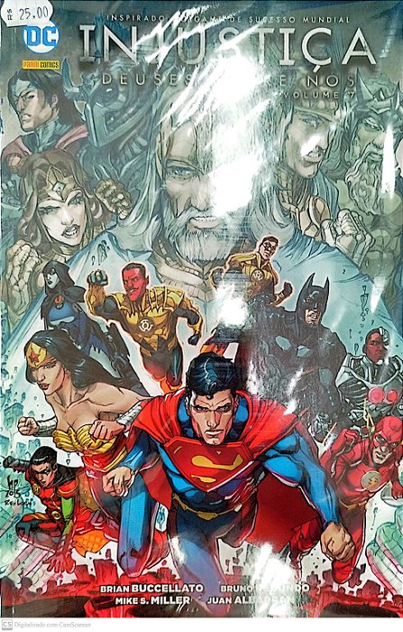 Gibi Injustiça #7 Autor (2017) [seminovo]