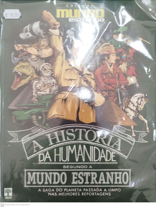 Revista a História da Humanidade Segundo a Mundo Estranho Autor [seminovo]