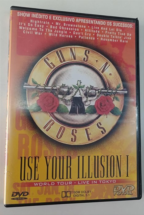 Dvd Guns N'' Roses: Use Your Illusion I - Live In Tokyo Editora [usado]