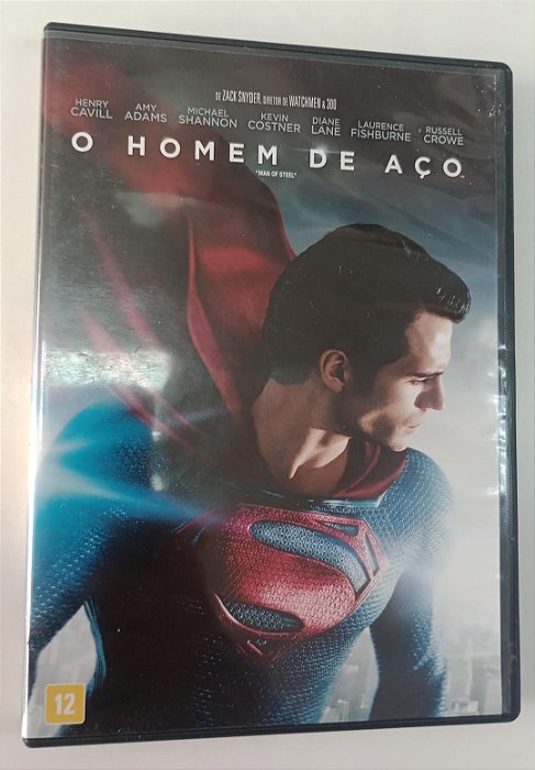 Dvd o Homem de Aço Editora Zack Snyder [usado]